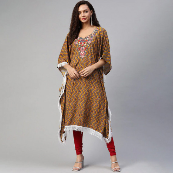 https://trendingfits.com/vi/products/women-orange-brown-geometric-printed-thread-work-pure-cotton-kaftan-kurta