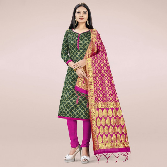 https://trendingfits.com/vi/products/green-pink-unstitched-dress-material