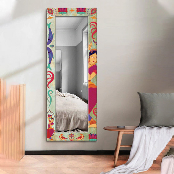 https://trendingfits.com/products/red-blue-printed-traditional-dance-patten-wall-art-mirror