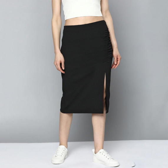 https://trendingfits.com/vi/products/women-black-pure-cotton-solid-ruched-straight-skirt