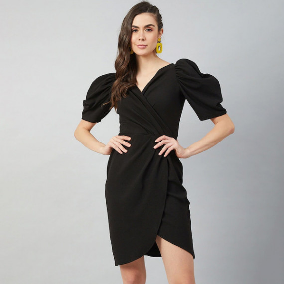 https://trendingfits.com/products/black-tulip-wrap-dress-with-volume-sleeves