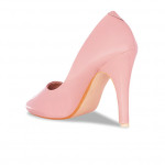 Women Pink Solid Stiletto Pumps