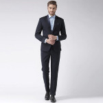 WINTAGE Men's Tuxedo Black 3PC Suit