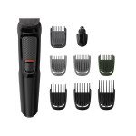 Philips Multi Grooming Kit MG3710/65, 9-in-1 (New Model), Face, Head and Body - All-in-one Trimmer. Self Sharpening Stainless Steel Blades, No Oil