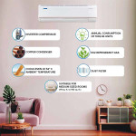 LG 1.5 Ton 3 Star Inverter Split AC (Copper, Convertible 4-in-1 Cooling Mode, 2022 Model, IA318FNU, White)