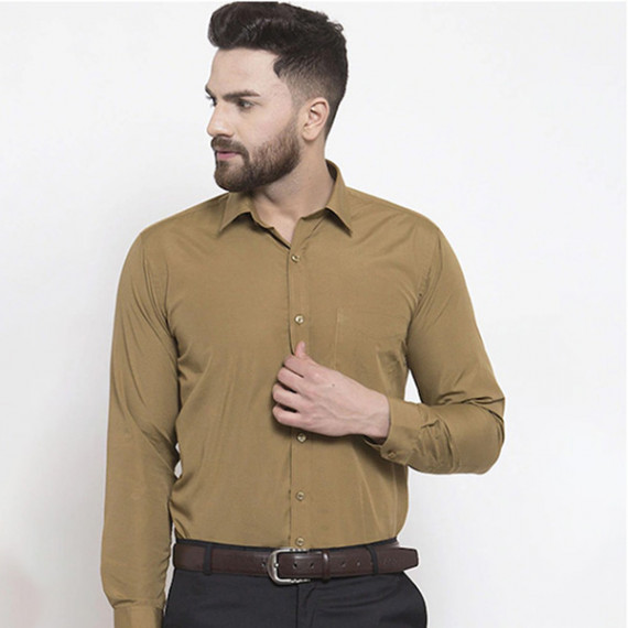 https://trendingfits.com/products/men-khaki-slim-fit-solid-formal-shirt