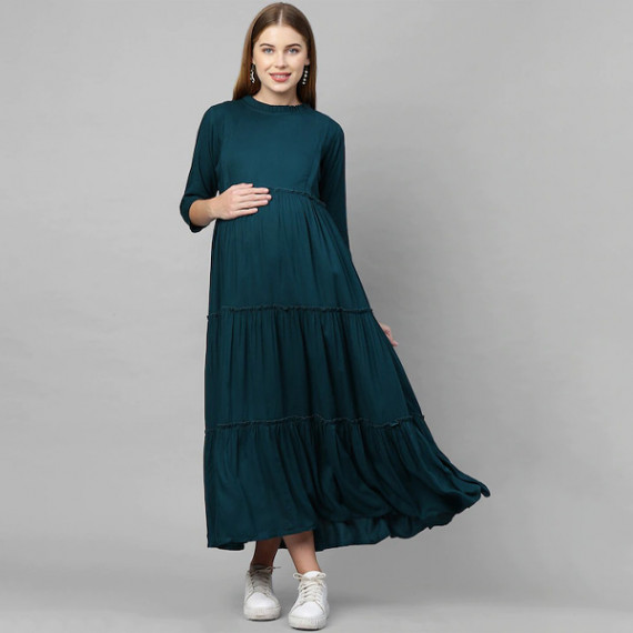 https://trendingfits.com/products/teal-green-maternity-maxi-nursing-dress