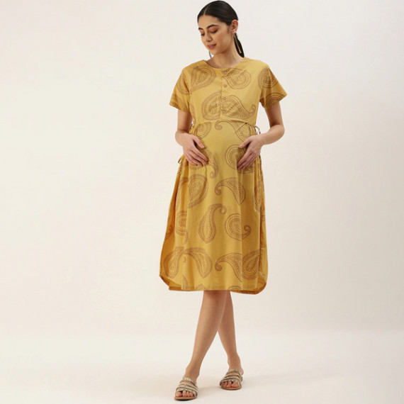 https://trendingfits.com/products/pure-cotton-ethnic-motifs-printed-maternity-a-line-dress