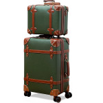 NZBZ Vintage Luggage Set of 2 Pieces