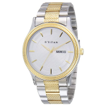 Titan Octane Analog Silver Dial Men's Watch