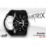 Matrix Day & Date Display Analog Wrist Watch for Men & Boys